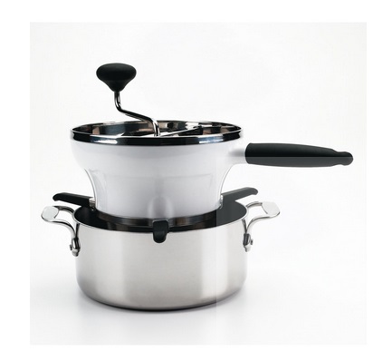 Oxo Good Grips 1071478V1 Schiacciapatate e Passaverdura in Acciaio Inox e Silicone