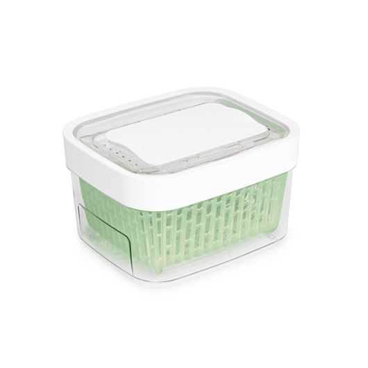 OXO Good Grips Greensaver Contenitore Alimentare per Frutta e Verdura con Filtro a Carbone, 1,5 L