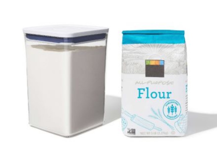 OXO Good Grips Contenitore Alimentare POP 4,2 L - Ermetico, Plastica Senza BPA, Adatto per Farina e Altri Alimenti