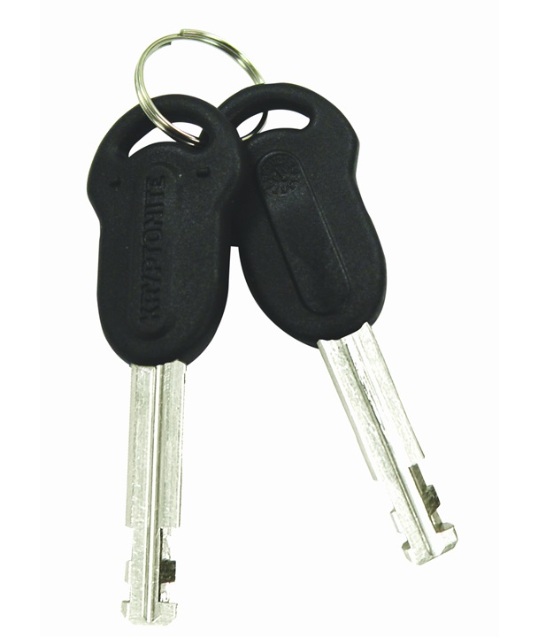 Kryptonite Keeper 785 - Catena antifurto per bici, 85 cm, Nero, 7 mm in acciaio al manganese, Livello di sicurezza 5/10