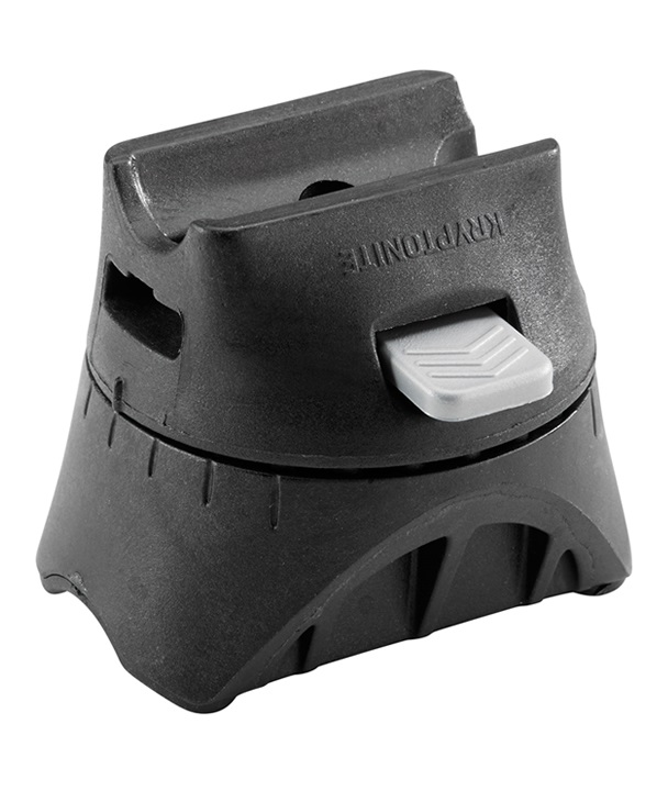 Kryptonite Lucchetto a U Evolution Mini-7 W/Flex con Cavo Flessibile - Antifurto per Bici, Sicurezza 7/10, Dimensioni 8,3x17,8 cm, Acciaio Temprato da 13 mm