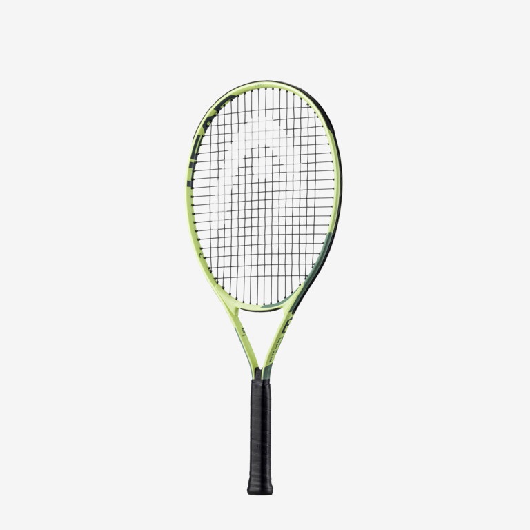 Head Extreme 25 - Racchetta da Tennis Junior in Alluminio Nero e Verde con Inserto Damp