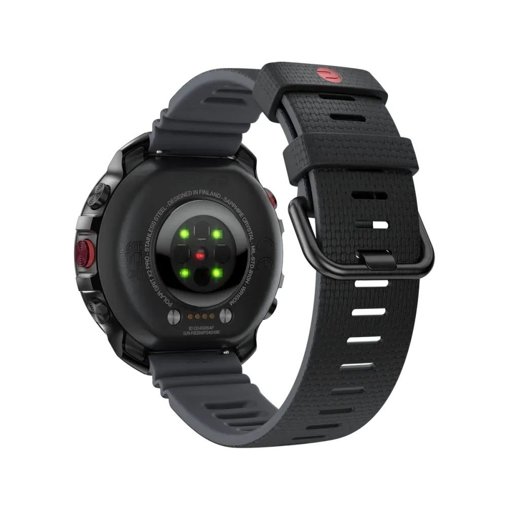 Polar Grit X2 Pro Smartwatch Nero 1,39