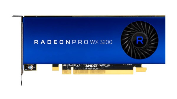 AMD Radeon Pro WX 3200 - Scheda grafica 4 GB GDDR5 - PCIe 3.0 x16 - 128 bit - Risoluzione massima 7680 x 4320 Pixel - 4 x Mini DisplayPort