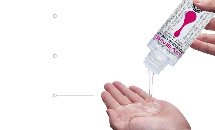 Lovense Lubrificante Intimo a Base d'Acqua - 100 ml, Compatibile con Giocattoli Lovense, Facile da Risciacquare