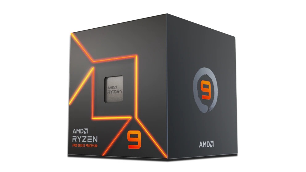 AMD Ryzen 9 7900 Processore 3.7 GHz, 12 Core, 76 MB Cache, AM5, Wraith Prism Cooler, Fino a 5.4 GHz