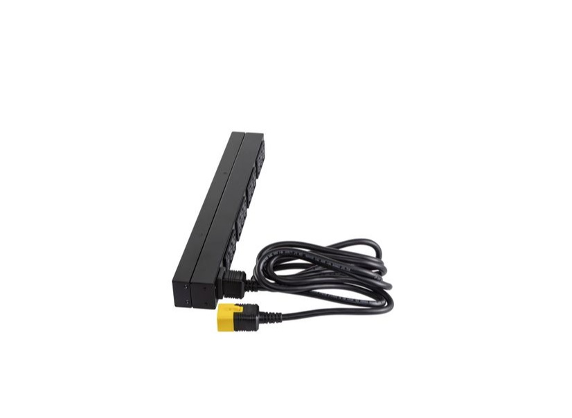 APC Basic Rack PDU AP9565 - 12 prese AC, Monofase, 1U, Nero, 2,5 m