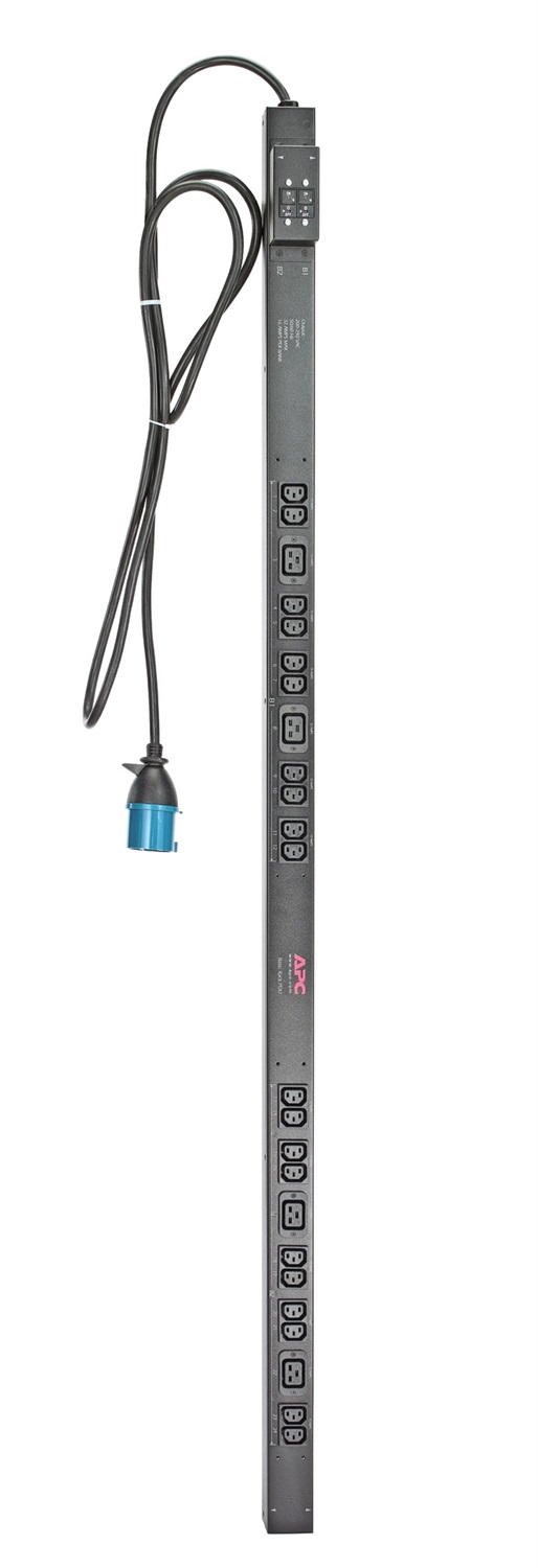 APC RACK PDU BASIC ZERO U 32A 230V (20)C13 & (4)C19 - Unità di distribuzione dell'energia con 24 prese AC