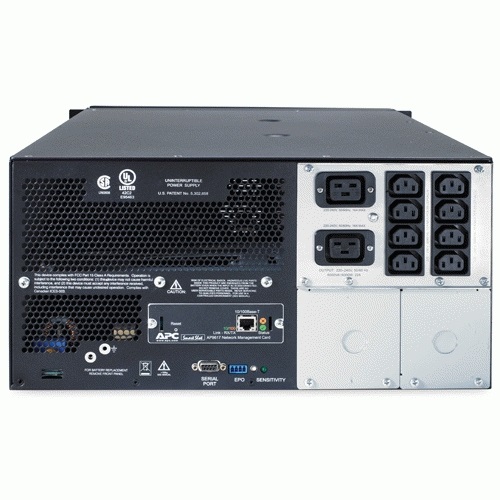 APC Smart-UPS SUA5000RMI5U - Gruppo di continuità A linea interattiva 5000VA/4000W con 10 prese AC