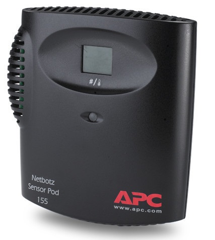 APC NetBotz Room Sensor Pod 155 - Sensore di Umidità 0-95%, Certificato CE, Dimensioni Compatte