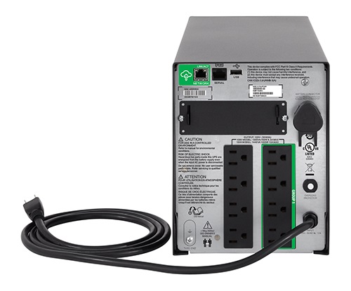 APC SMT1500C - UPS Linea Interattiva 1,44 kVA, 1000 W, 8 Prese AC, Sinusoidale