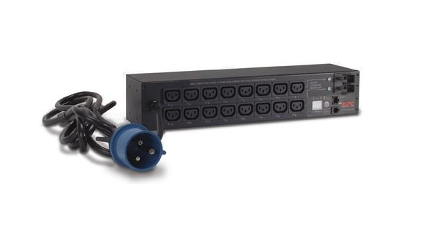 APC AP7922B Unità di Distribuzione dell'Energia (PDU) 16 Prese AC 2U Monitorata e Commutata, Monofase, Cavo da 3,05 m