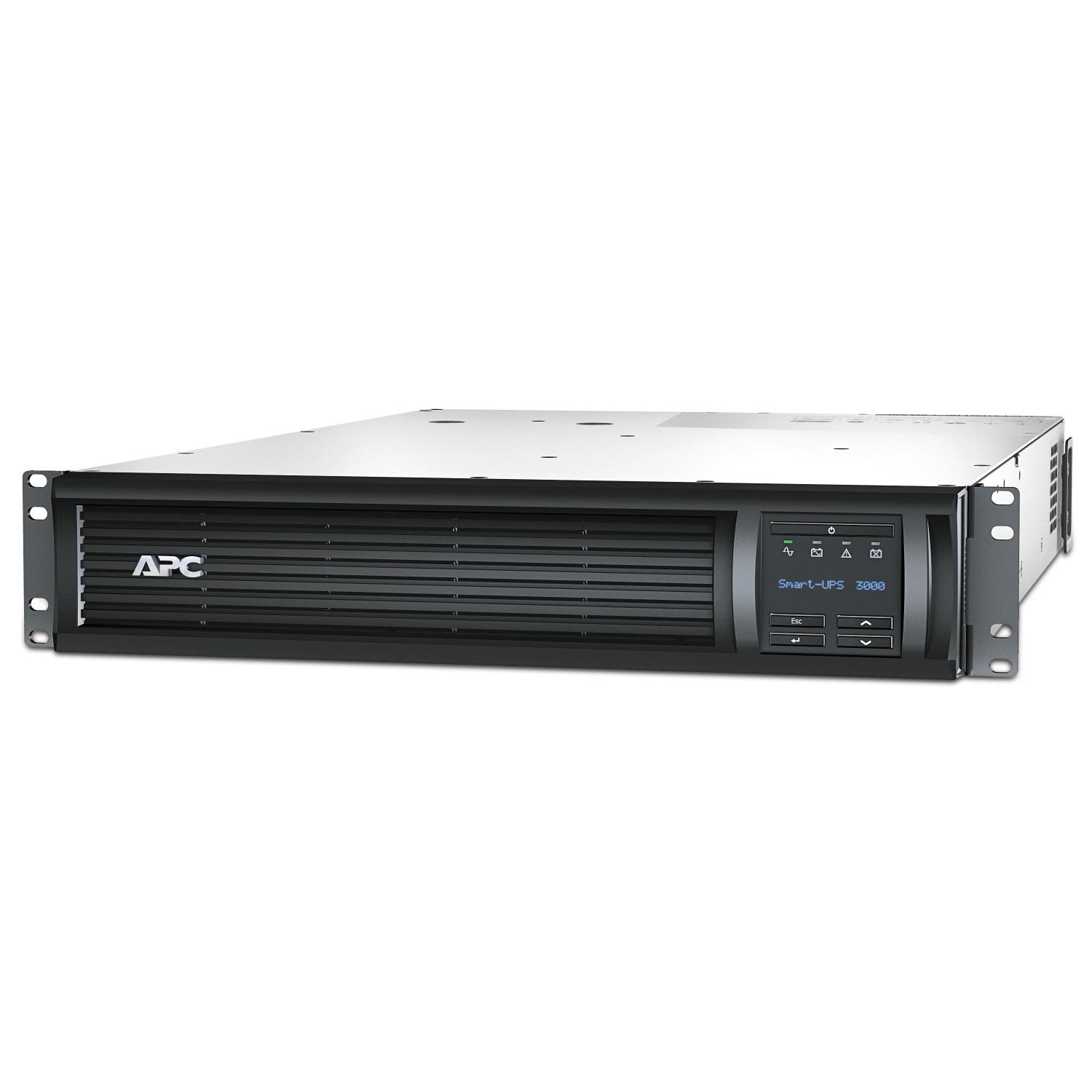 APC SMT3000RMI2UC Smart-UPS Gruppo di Continuità Interattivo 3000 VA 2700 W con 9 Prese AC e LCD Rack 2U