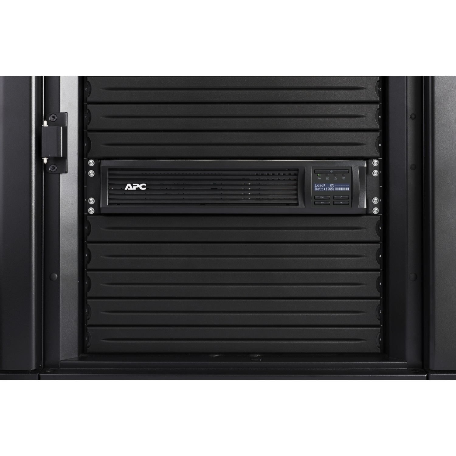 APC SMT750RMI2UC Gruppo di Continuità (UPS) A Linea Interattiva 0,75 kVA 500 W con 4 Prese AC, Montaggio Rack 2U e SmartConnect