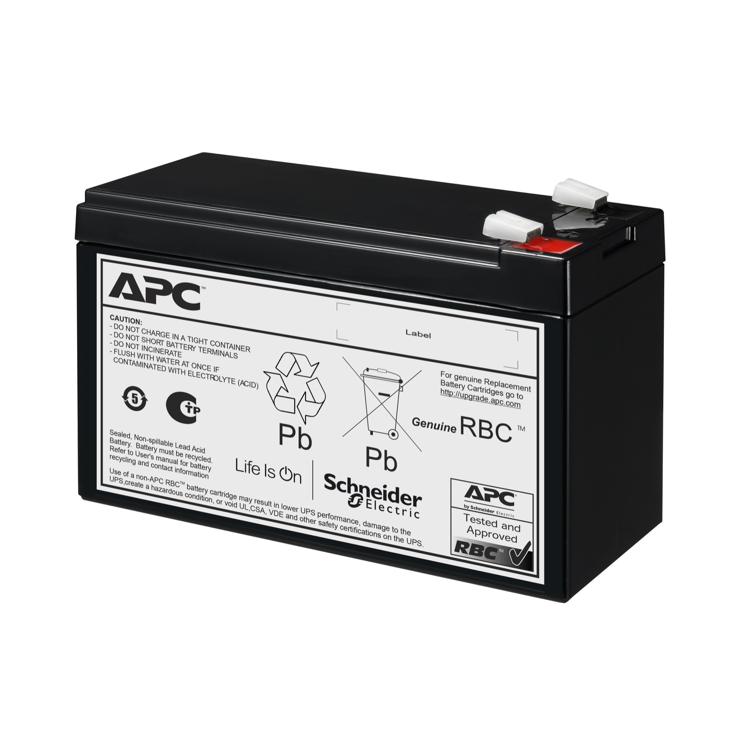 APC APCRBC176 Batteria UPS Acido Piombo (VRLA) 24 V 9 Ah - 4,3 kg, 99 mm x 151 mm