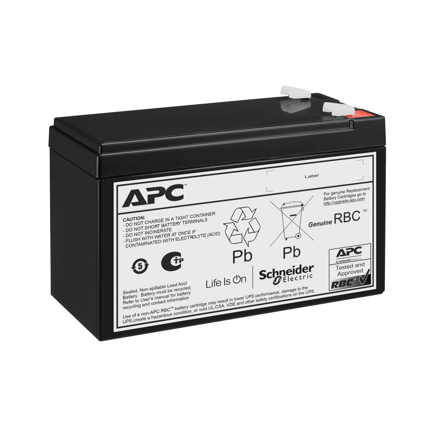 APC APCRBC176 Batteria UPS Acido Piombo (VRLA) 24 V 9 Ah - 4,3 kg, 99 mm x 151 mm