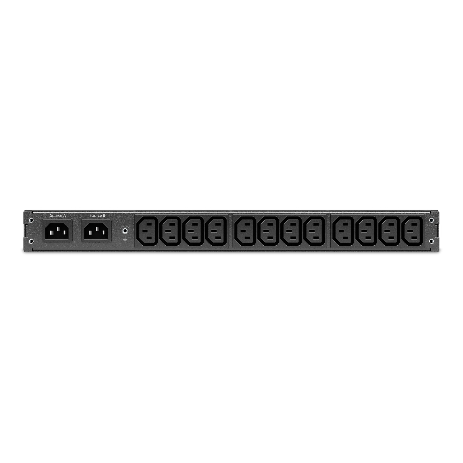 APC AP4421A Interruttore di Trasferimento Automatico (ATS) Montaggio a Rack 1U, 12 Prese AC, 207-253 V, Nero