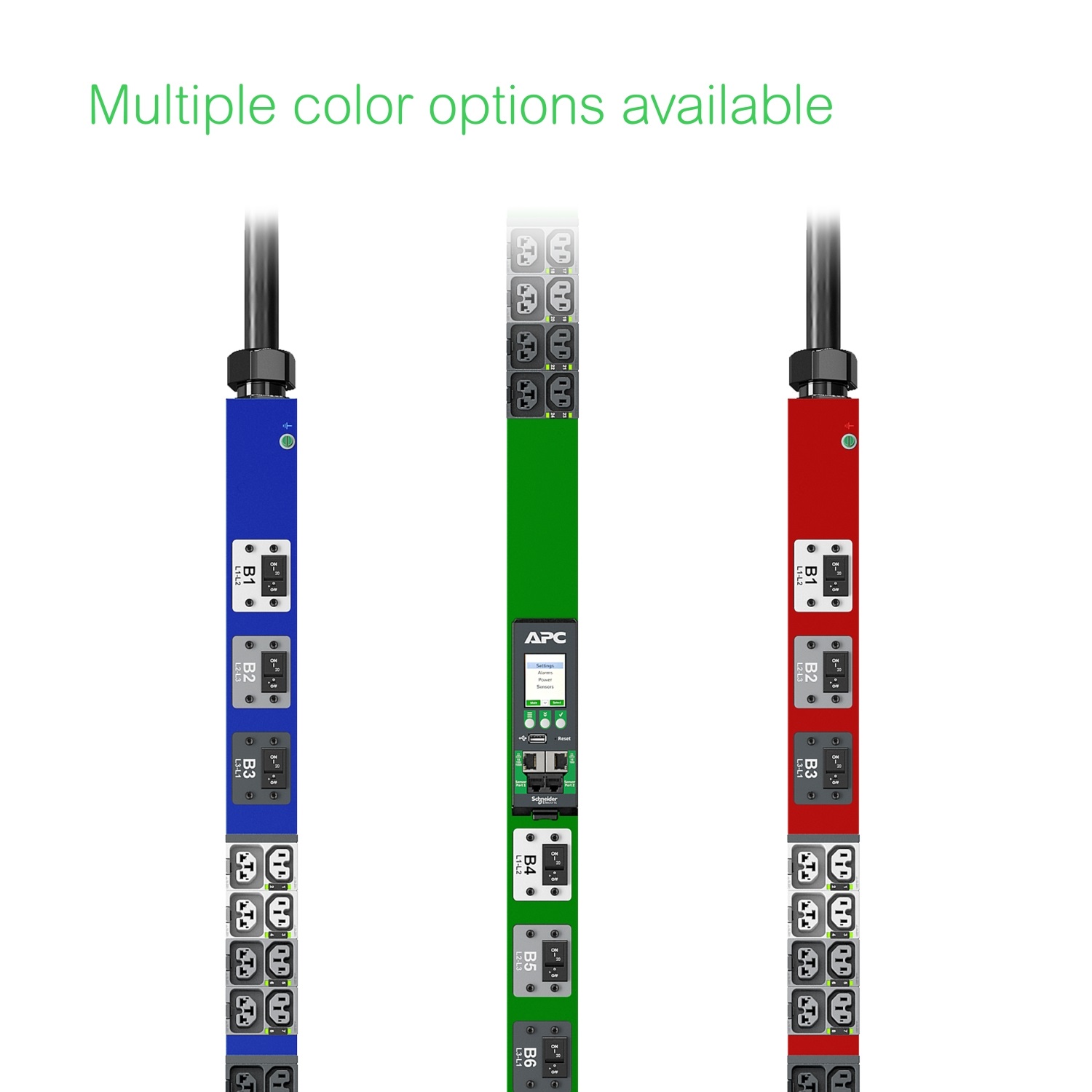 APC NS Rack PDU Adv Met 7.4kW 1PH 230V 32A - Unità di distribuzione dell'energia (PDU) Monitorata, 40 prese AC, Montaggio Verticale, Capacità 0U