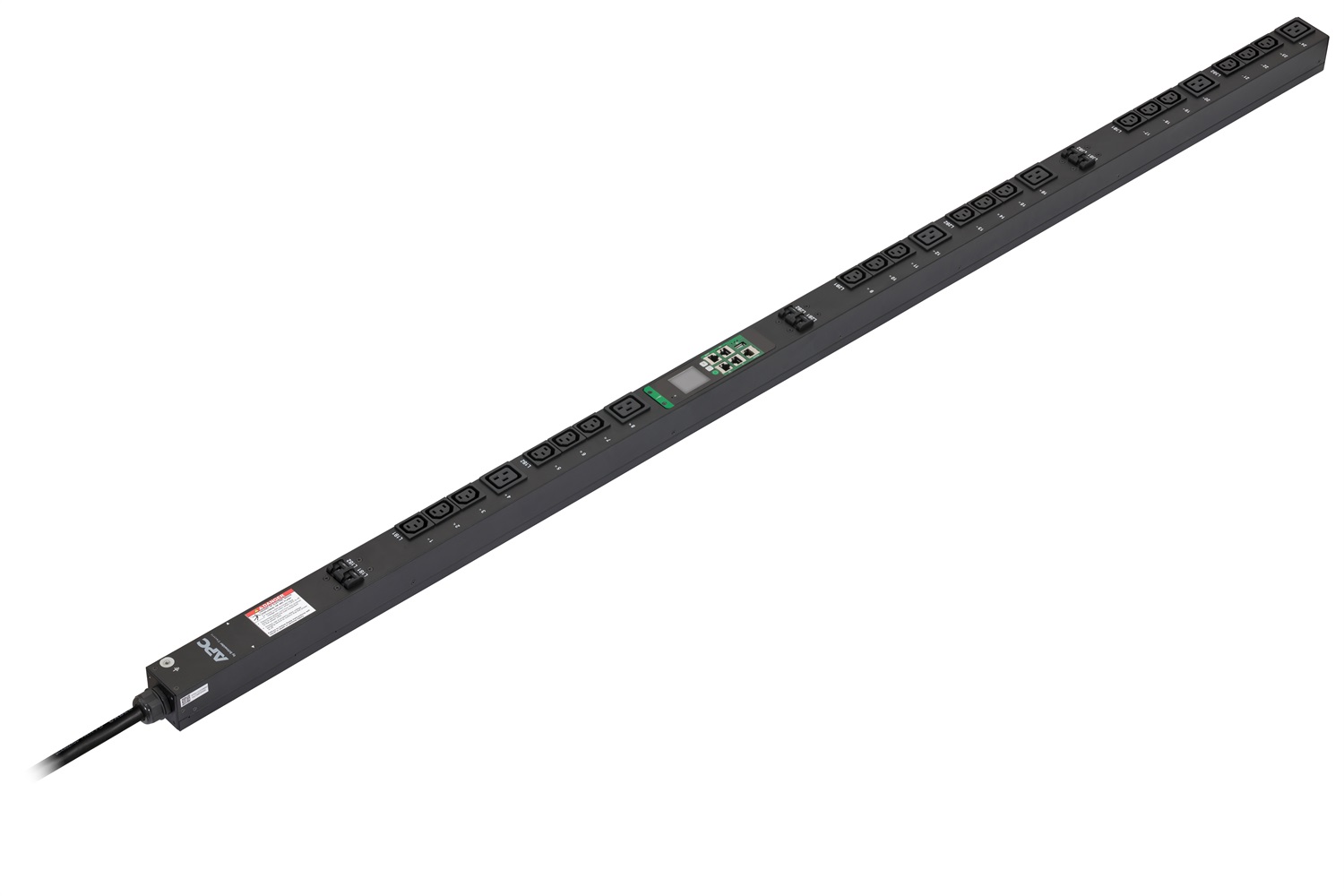 APC EasyPDU 24 Presa AC 0U Monitorata e Commutata Trifase Verticale Nero