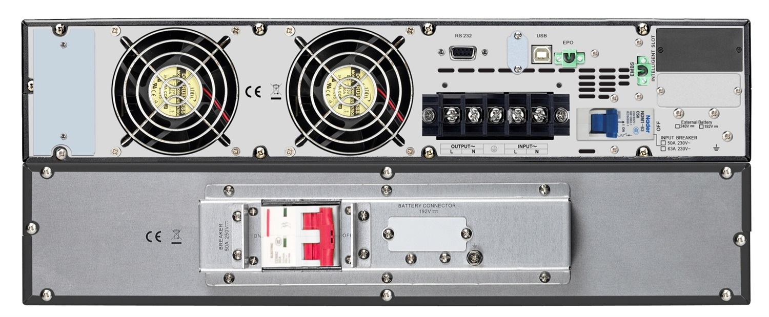 APC SRV5KRIRK Gruppo di Continuità (UPS) Doppia Conversione (Online) 5 kVA 5000 W Onda Sinusoidale Pura 4U