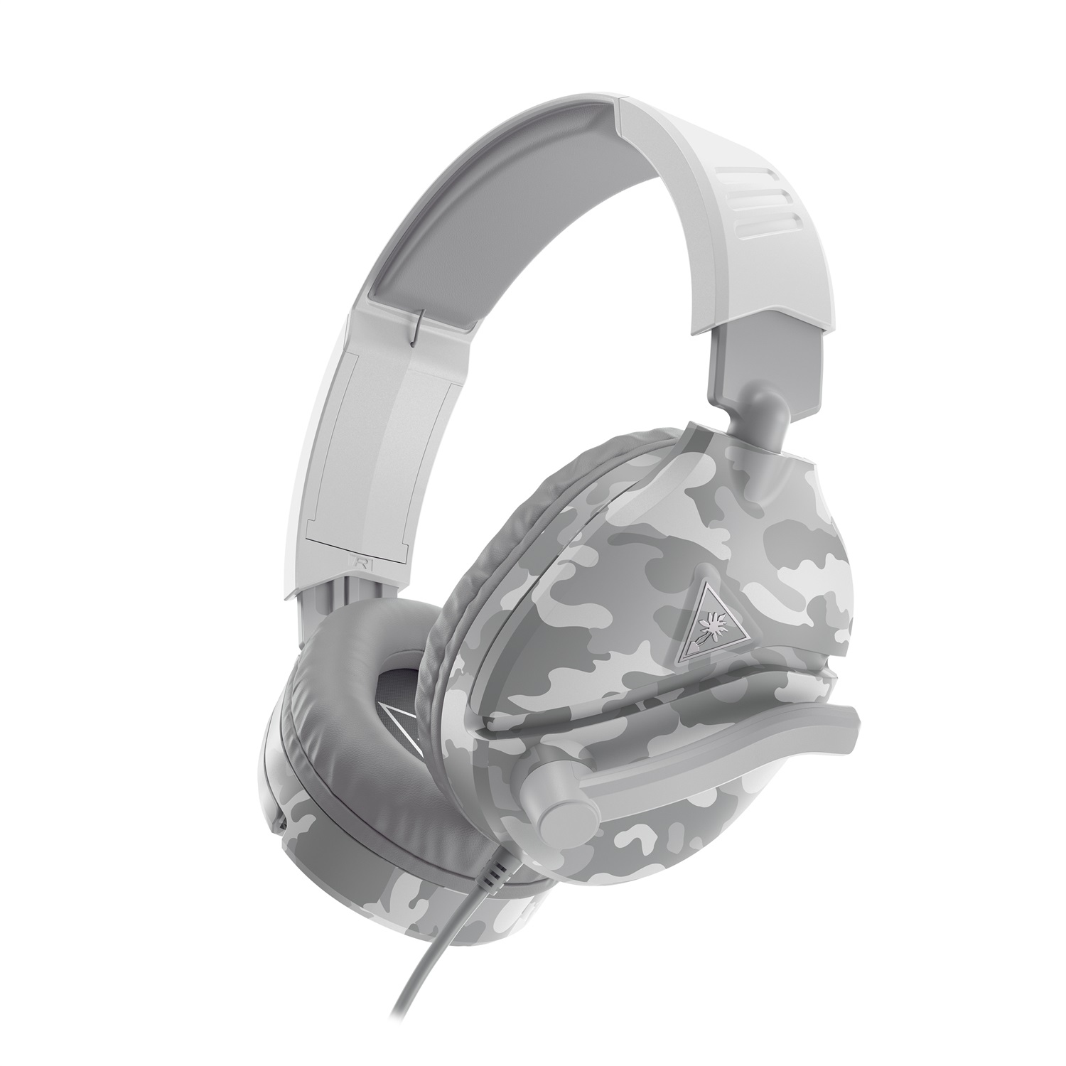 Turtle Beach Recon 70 Auricolare Cablato Gaming Camo Ghiaccio e Artic Camo - Altoparlanti 40 mm, Microfono Sensibile, Multipiattaforma