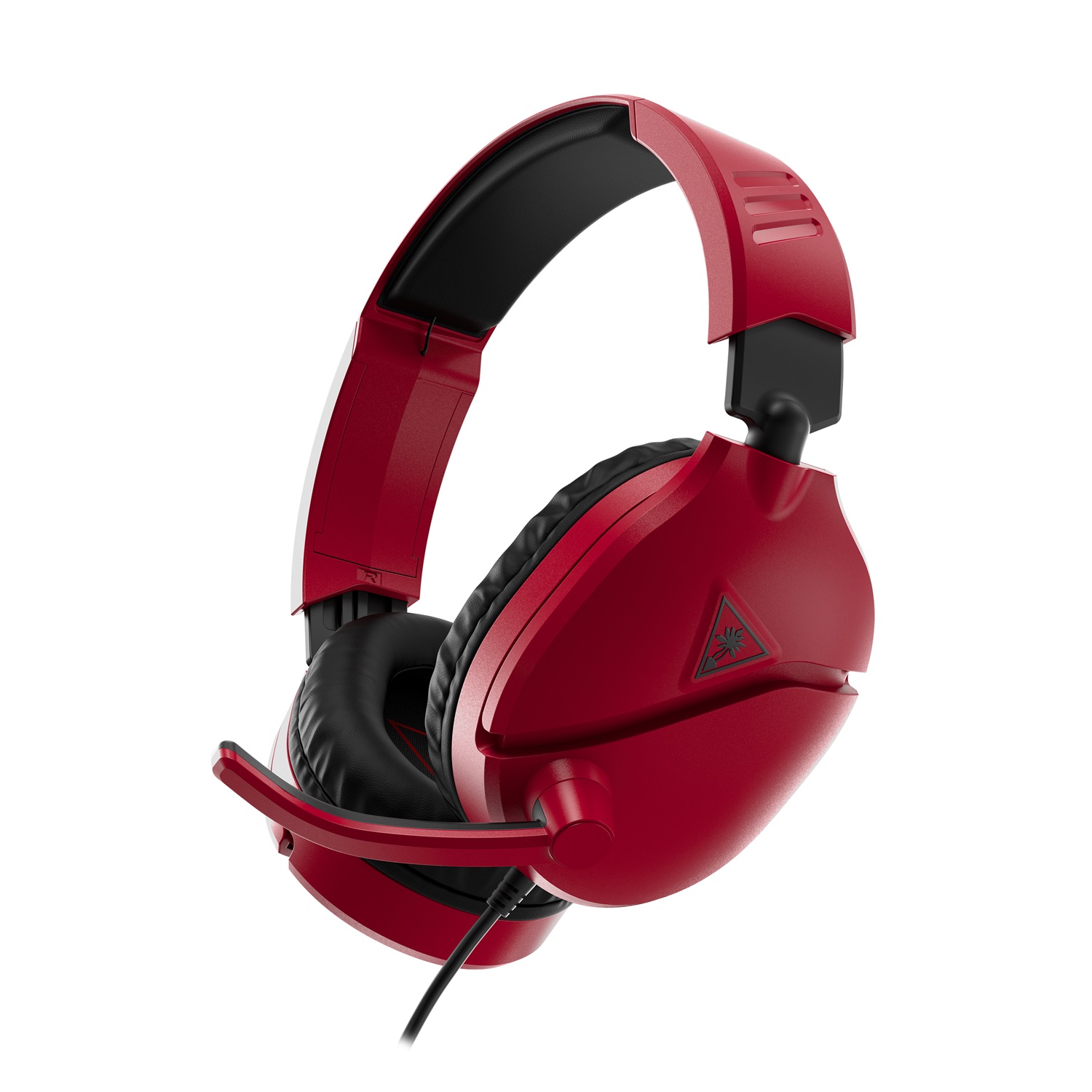 Turtle Beach Recon 70N Rosso - Cuffie Gaming Leggere e Con Microfono Flip-Up per Nintendo Switch, PS5, PS4, Xbox Series S/X, Xbox One e PC