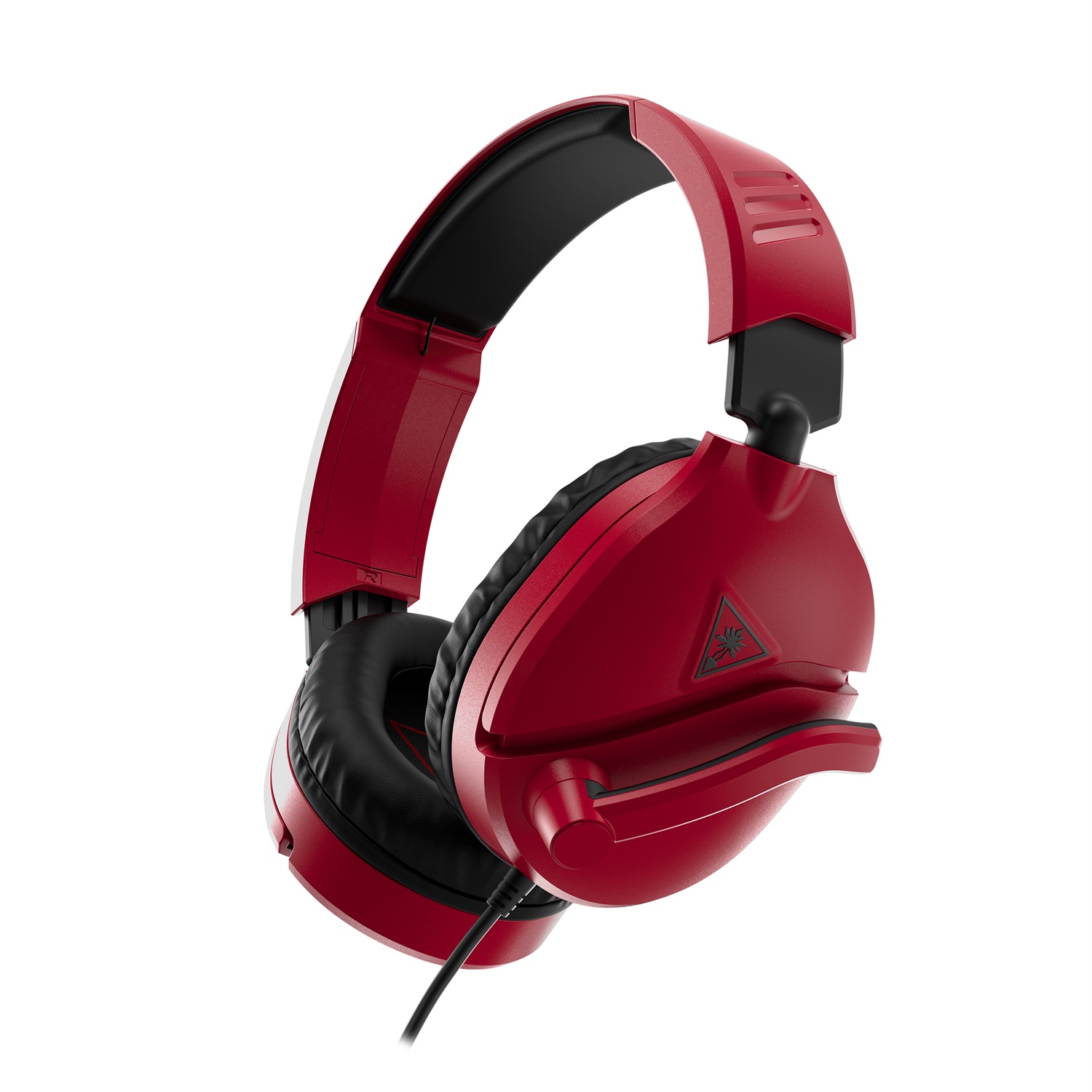 Turtle Beach Recon 70N Rosso - Cuffie Gaming Leggere e Con Microfono Flip-Up per Nintendo Switch, PS5, PS4, Xbox Series S/X, Xbox One e PC