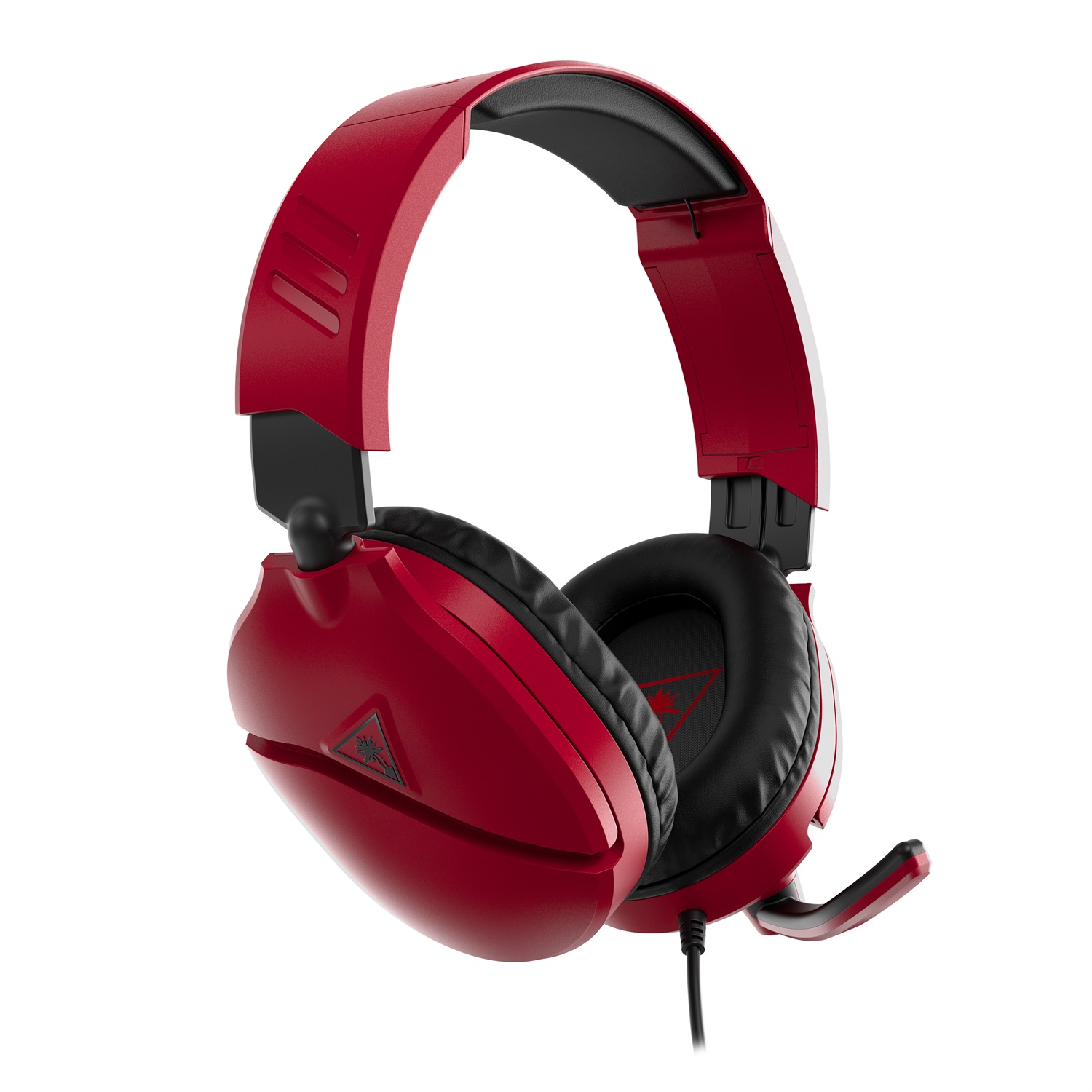 Turtle Beach Recon 70N Rosso - Cuffie Gaming Leggere e Con Microfono Flip-Up per Nintendo Switch, PS5, PS4, Xbox Series S/X, Xbox One e PC