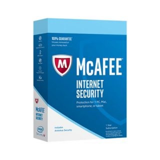 McAfee Internet Security 2024 - Licenza 1 Dispositivo, 1 Anno, Windows / MacOS / Android / iOS, Protezione Antivirus e Sicurezza Online