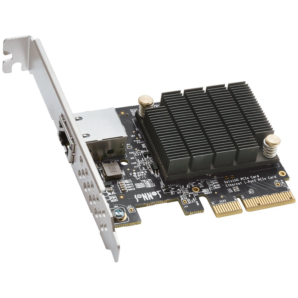 Sonnet Technologies Scheda di rete PCIe Solo 10GBASE-T 1-Port Ethernet 10 Gbit/s Interno Compatibile con Thunderbolt