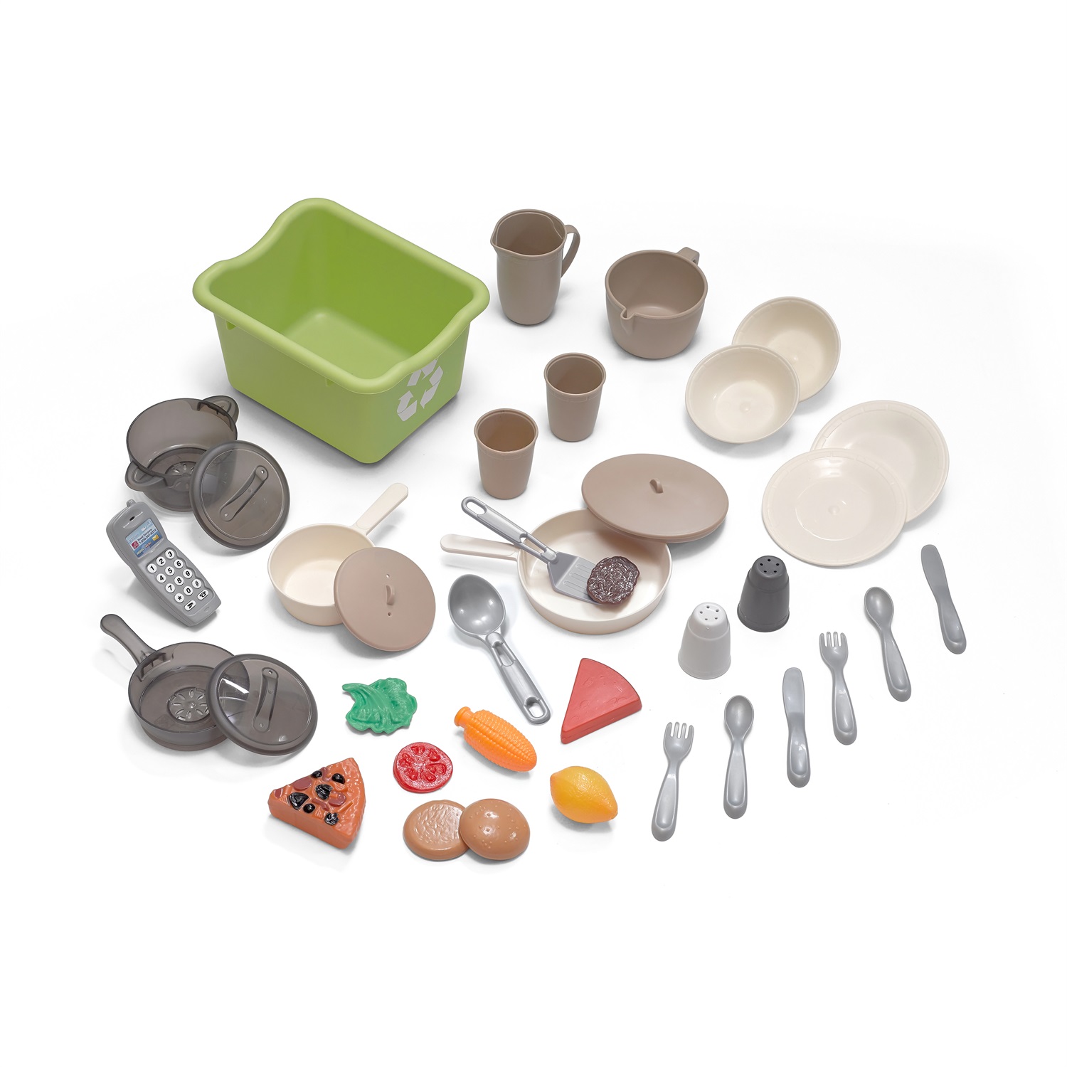Step2 Cucina Dei Sogni con 38 Accessori e Funzioni Elettroniche - Gioco Realistico per Bambini