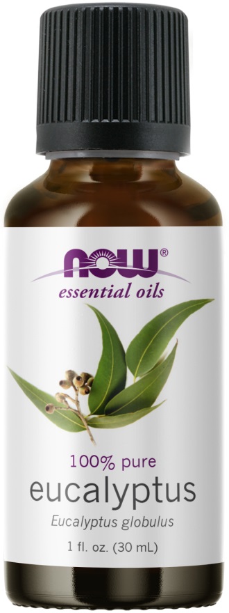 NOW Foods Olio Essenziale di Eucalipto Globulus 30 ml - 100% Puro, Rilassante e Rinfrescante