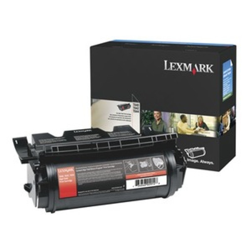 Lexmark 64036HE Cartuccia Toner Originale Nero - Capacità 21000 Pagine, Compatibile con T640/T642