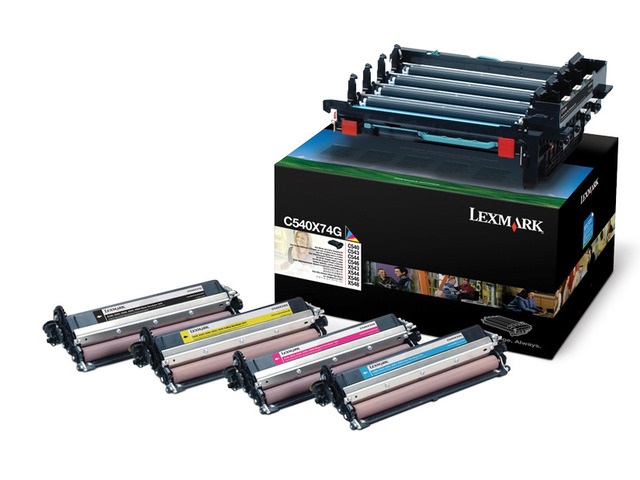 Lexmark C540X74G Tamburo Kit Originale Nero, Ciano, Magenta, Giallo - 30.000 Pagine