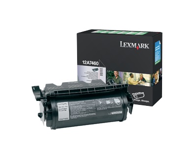 Lexmark 12A7460 Cartuccia Toner Originale Nero - 5000 Pagine, Compatibile con T630/T632/T634/X630/X632/X632E