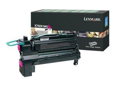 Lexmark X792X1MG Cartuccia Toner Originale Magenta - 20000 Pagine - 1 Pz - Return Program