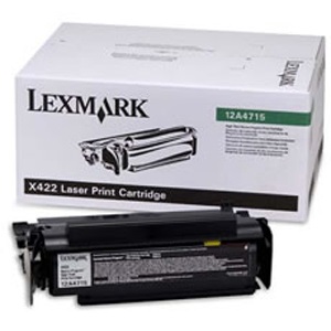 Lexmark 12A4715 Toner Originale Nero per X 422 MFP - High Yield fino a 12.000 pagine