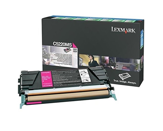 Lexmark C5220MS Cartuccia Toner Originale Magenta - 3000 Pagine, Compatibile con C522N, C524, C530, C532, C534
