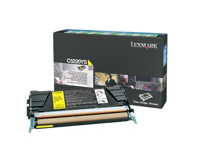 Lexmark C5220YS Toner Originale Giallo - 3000 Pagine - Compatibile con C522N, C524, C530, C532, C534