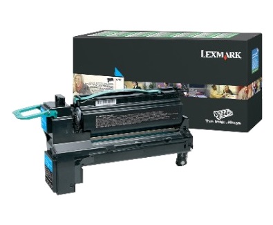Lexmark 24B6018 Toner Laser Ciano Originale 18000 Pagine - Compatibile con XS795 e XS798