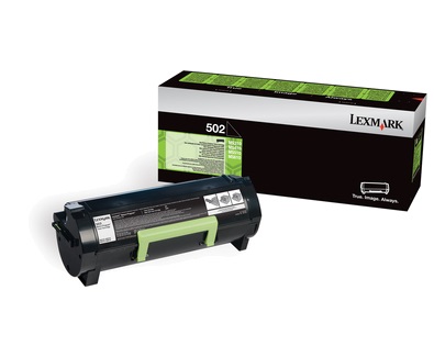 Lexmark 502 Toner Originale Nero 50F2000 - 1500 Pagine - Compatibile con MS310D, MS310DN, MS410D, MS410DN, MS510DN, MS610DE