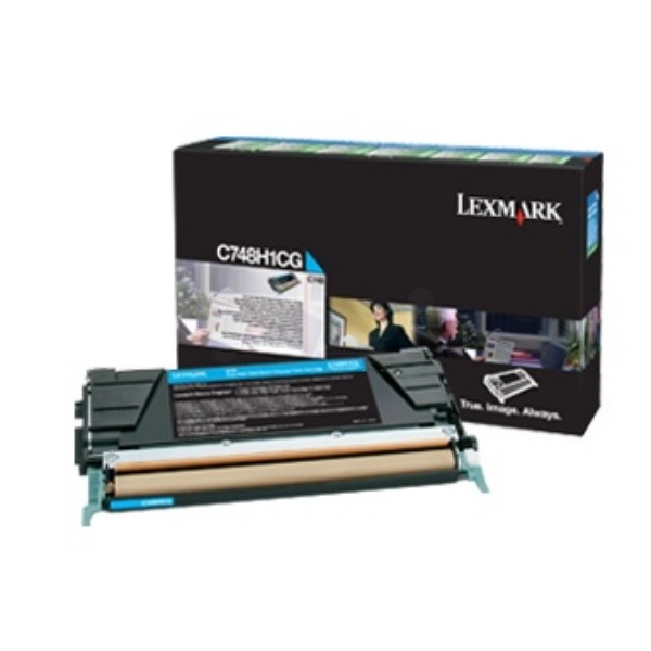 Lexmark C748H3CG Cartuccia Toner Originale Ciano - 10.000 Pagine, 1 Pz