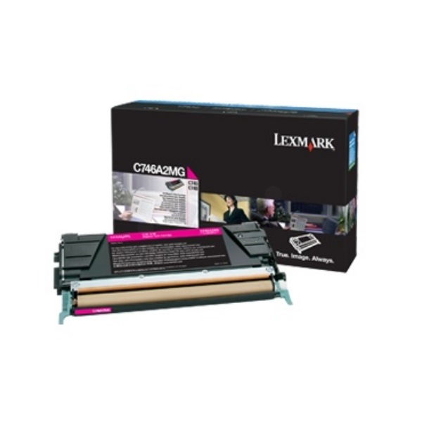 Lexmark C746A3MG Cartuccia Toner Originale Magenta - 7000 Pagine - 1 Pz