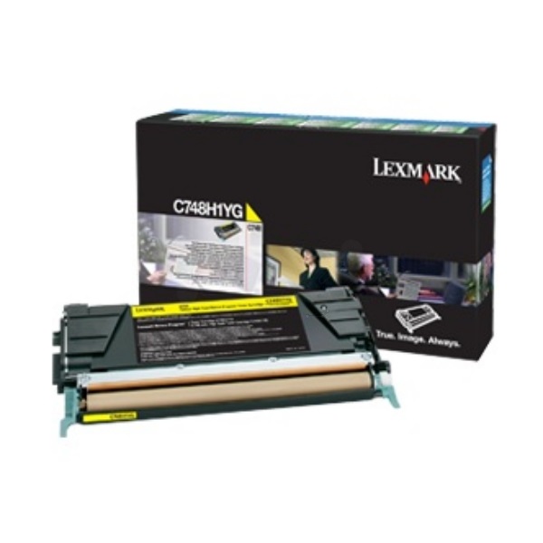 Lexmark C748H3YG Cartuccia Toner Originale Giallo - 10000 Pagine