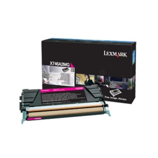 Lexmark X746A3 M Cartuccia Toner Originale Magenta - 7000 Pagine - Compatibile con X746 e X748