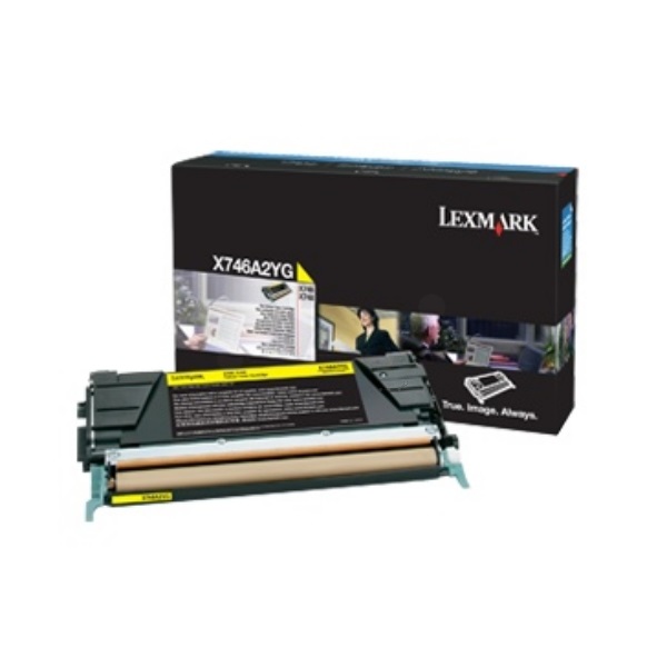 Lexmark X746A3YG Cartuccia Toner Originale Giallo - 7000 Pagine - Compatibile con X746 e X748