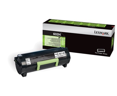 Lexmark 602H Toner Originale Nero 60F2H00 - 10000 Pagine - Compatibile con MX310DN, MX410DE, MX510DE, MX511DE, MX511DHE, MX511DTE, MX611DE, MX611DHE