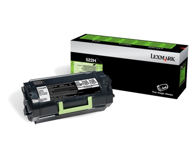 Lexmark 522H Cartuccia Toner Originale Nero - 25000 Pagine - 1 Pz - Codice 52D2H0E