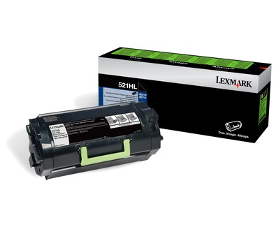 Lexmark 52D2H0L Cartuccia Toner Originale Nero - Resa 25000 Pagine per MS 710 dn/n/711 dn