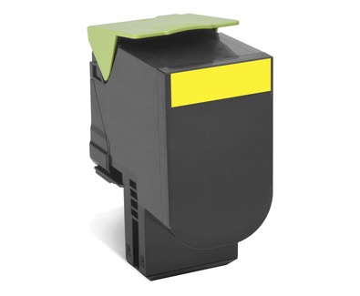 Lexmark 802SY Toner Originale Giallo 2.000 Pagine - Compatibile con CX310DN, CX310N, CX410DE, CX410DTE, CX410E, CX510DE, CX510DHE, CX510DTHE
